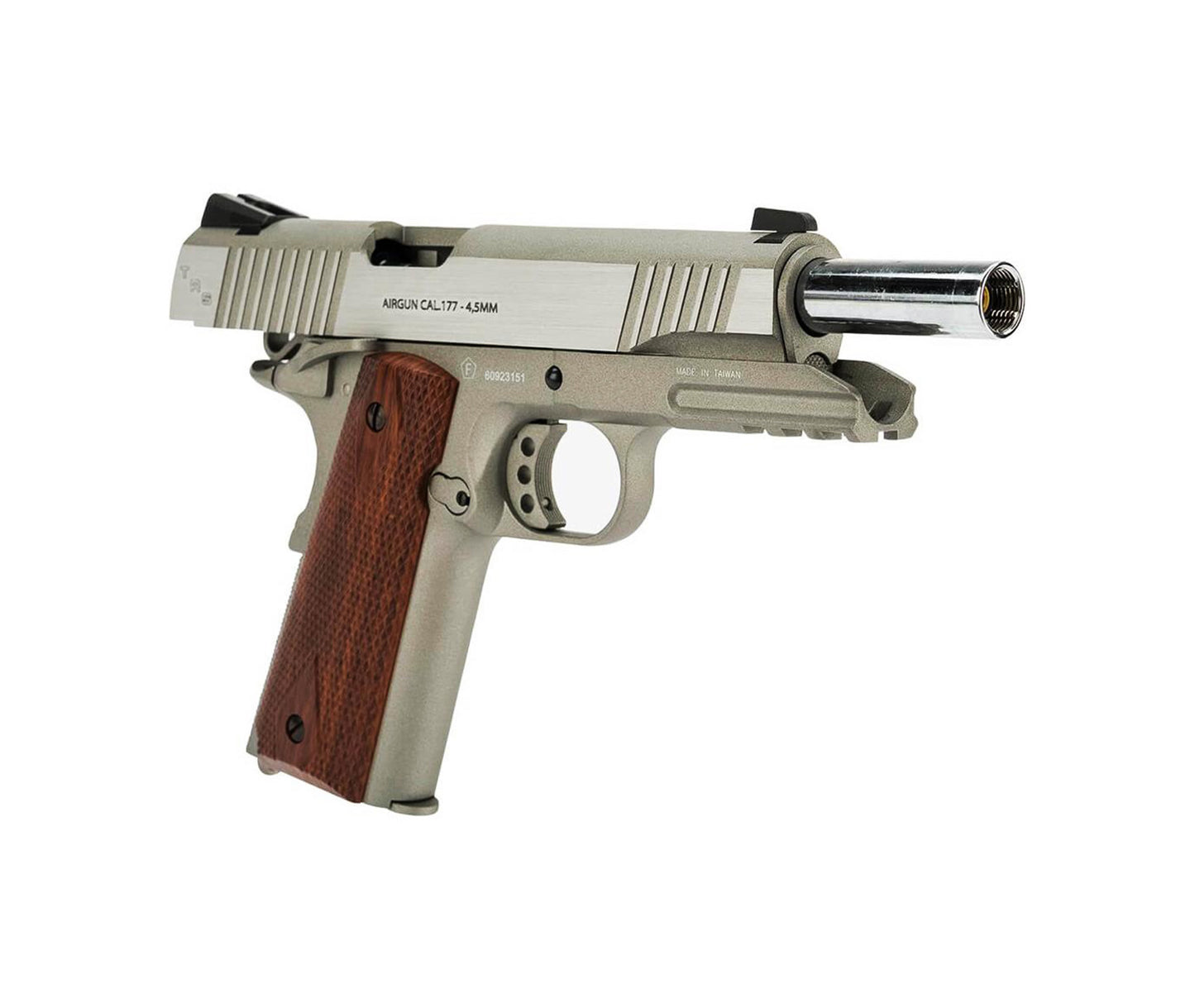 288508 - SWISS ARMS 1911 TACTICAL RAIL SYSTEM CO2 AIRGUN 18BBs