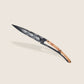 1GB000105 - Deejo, 37g, Pocket knife, Black, Juniper wood, Art déco
