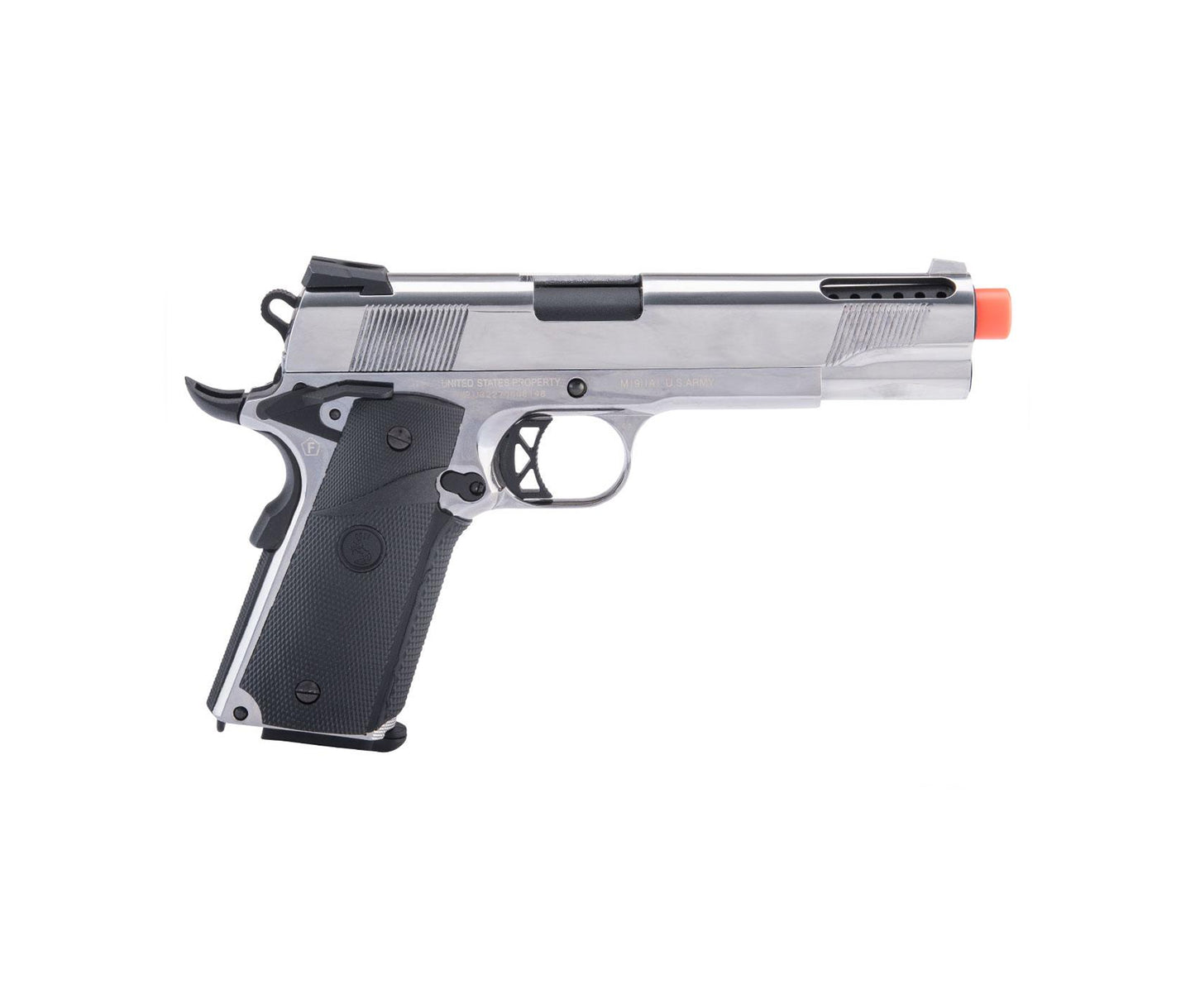 180165 - Colt 1911 Ported silver slide SRV-12 (Dual Tone)Gas