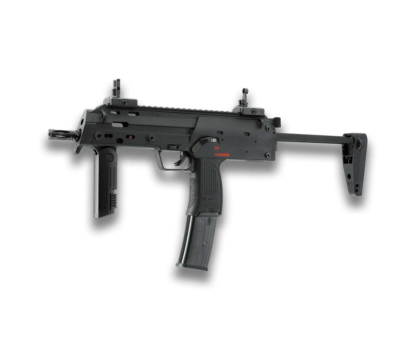2.6393X - Heckler & Koch MP7 A1 BLK AEG 6mm 1J 120R