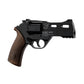 440.123 - RHINO REVOLVER 40DS AIR CO2 bb BLACK
