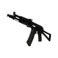120967 - AKS-105 black steel AEG 6 mm 450 BBS 1J /C4