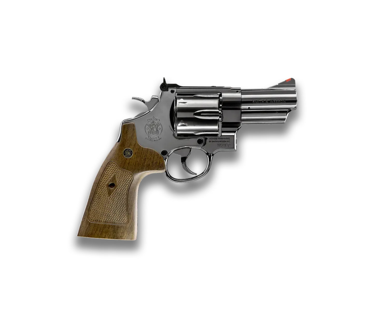 2.6449 - Smith&Wesson M29 3" PBL Burnished Metal CO2 7.5J 6R