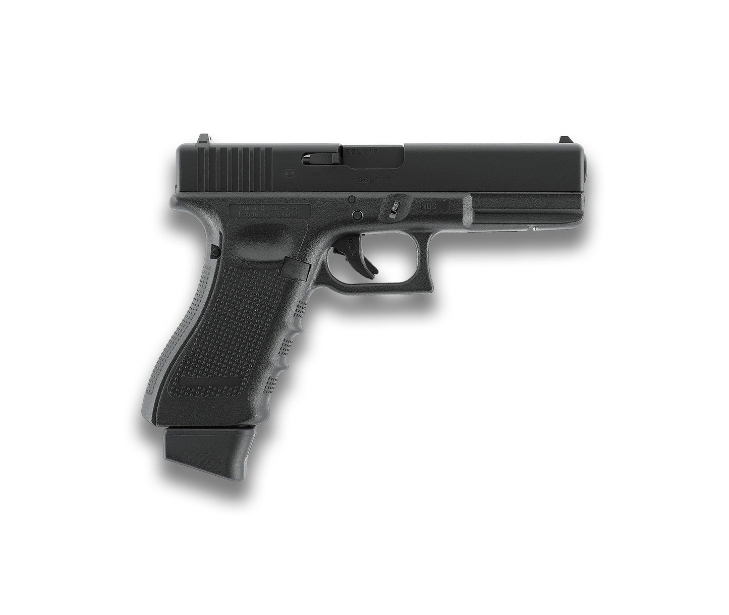 2.6415 - GLOCK 17 Gen4 BLK 6mm CO2 1.0J 25R