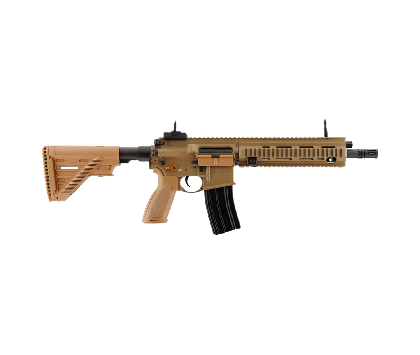 2.6480X - Heckler&Koch HK416 A5 SL GRN-BRN 6 mm AEG < 1.0 J 160R Full-Auto