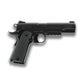 2.5878 - Browning 1911 HME BLK 6mm Spring 0.5J 14R