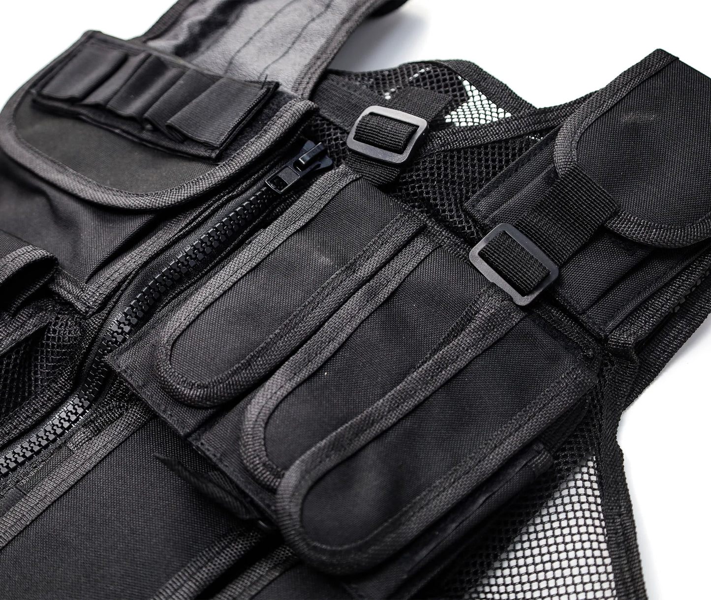 604148 - Black Tactical Vest