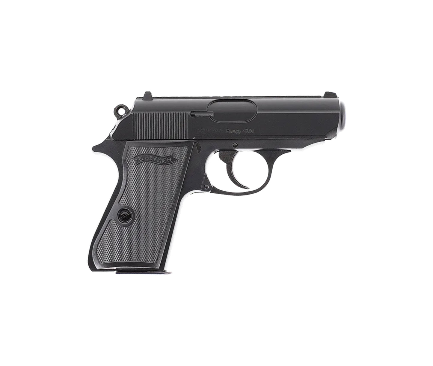 2.5007 - Walther PPK/S BLK 6mm Spring 0.5J 23R