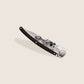 1CB000040 - Deejo, 37g, Pocket knife, Titanium, Ebony wood, Grizzly,