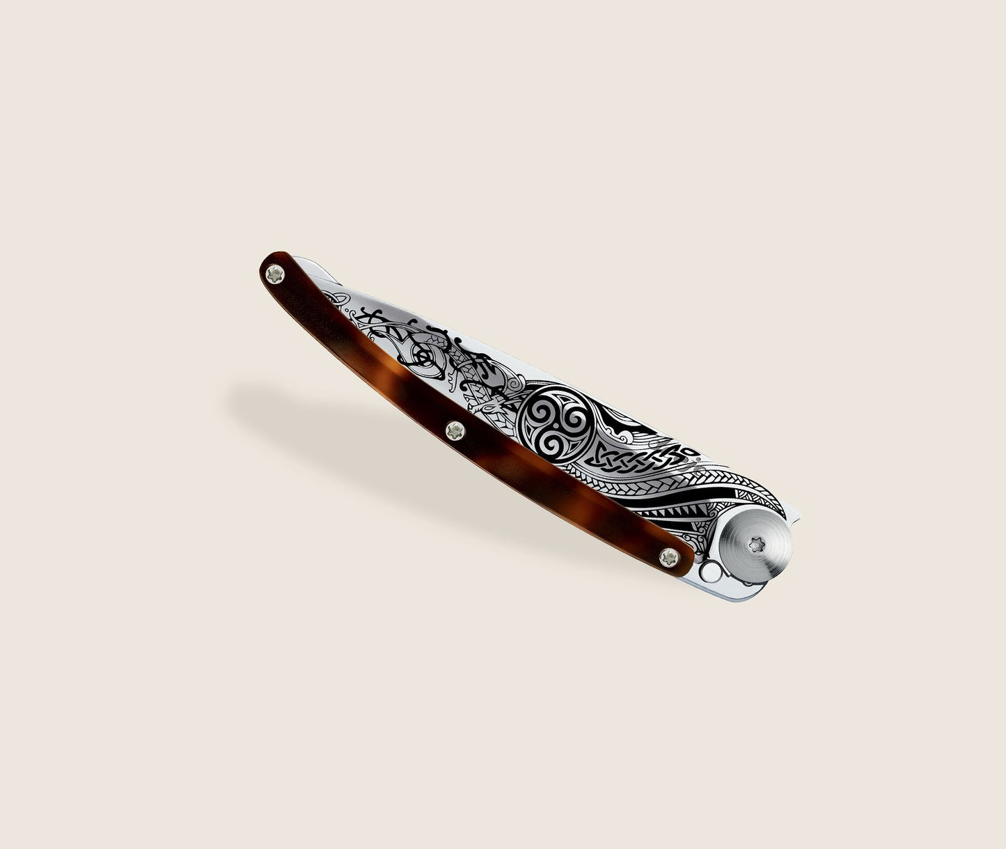 1AC000106 - DEEJO 37g Ambered Turtle/Celtic