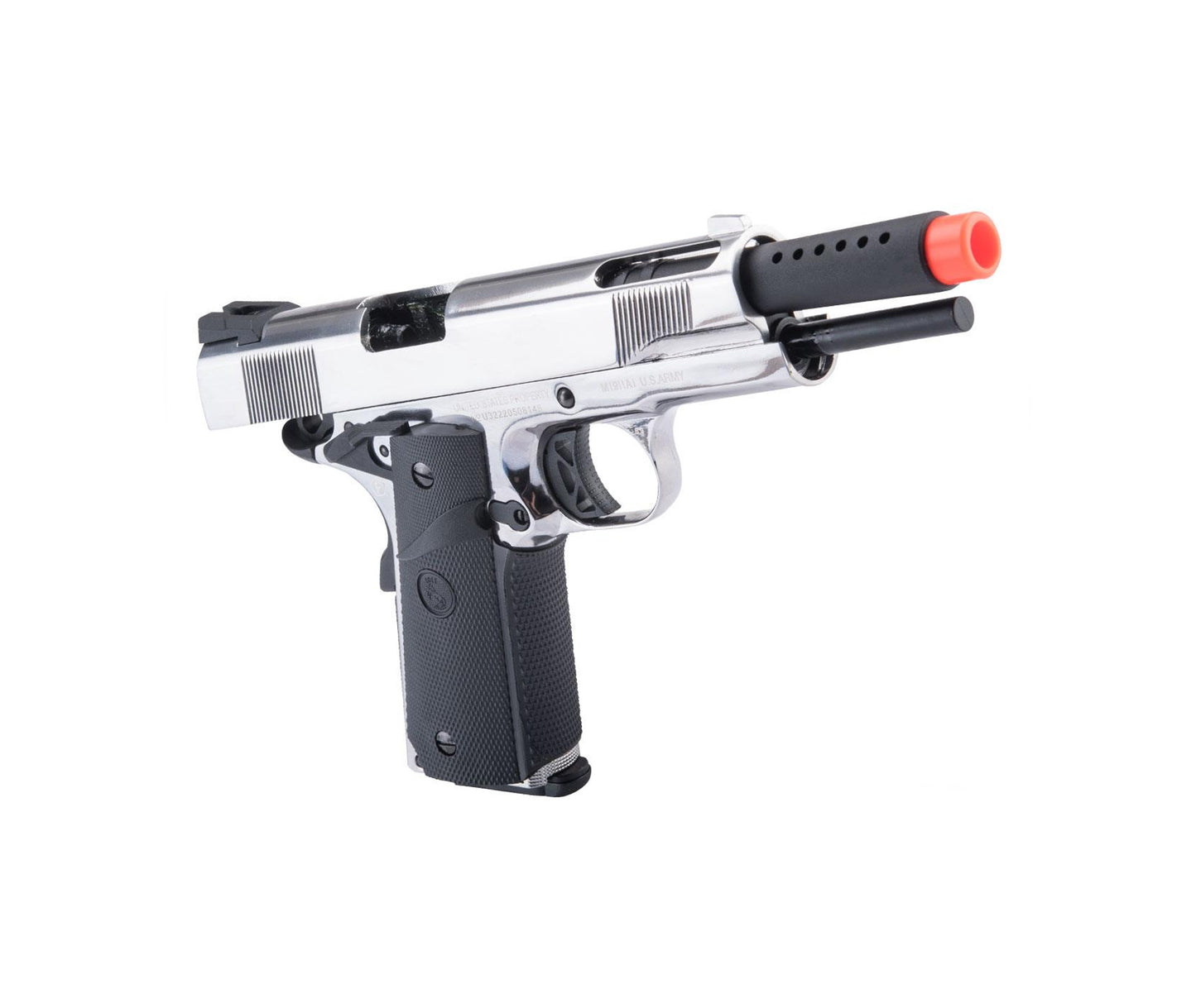 180165 - Colt 1911 Ported silver slide SRV-12 (Dual Tone)Gas