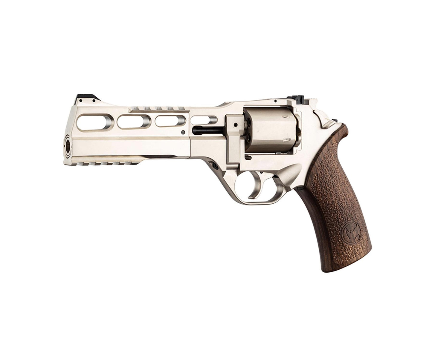 440.127 - RHINO REVOLVER 60DS AIR CO2 bb NICHEL CHROME