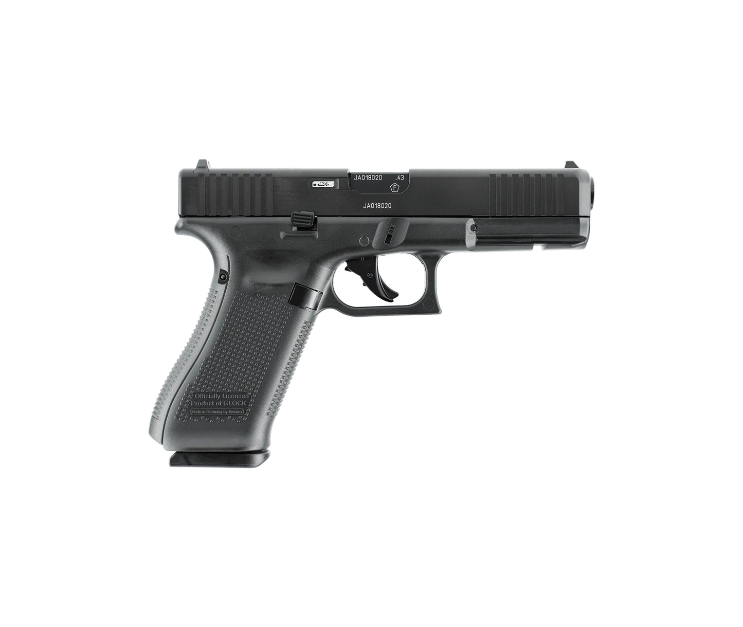 211.00.00 - T4E GLOCK 17 Gen5 BLK .43 CO2 5J 8R