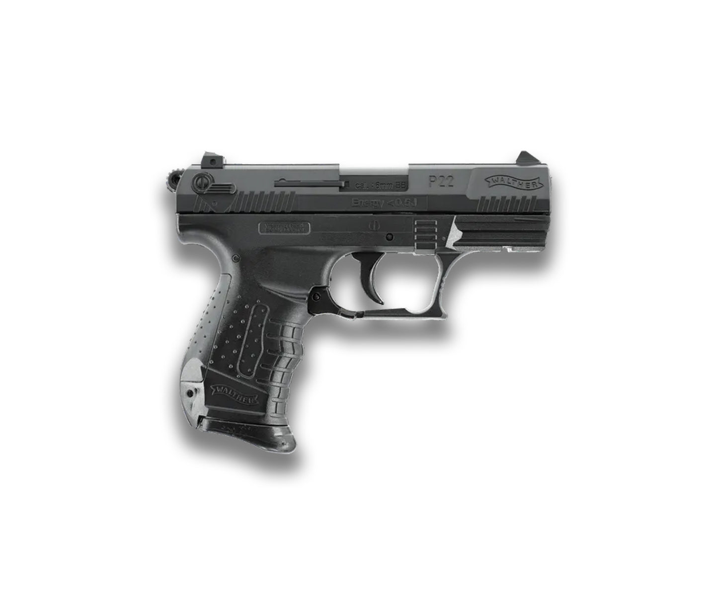 2.5179 - Walther P22 BLK 6mm Spring 0.5J 20R