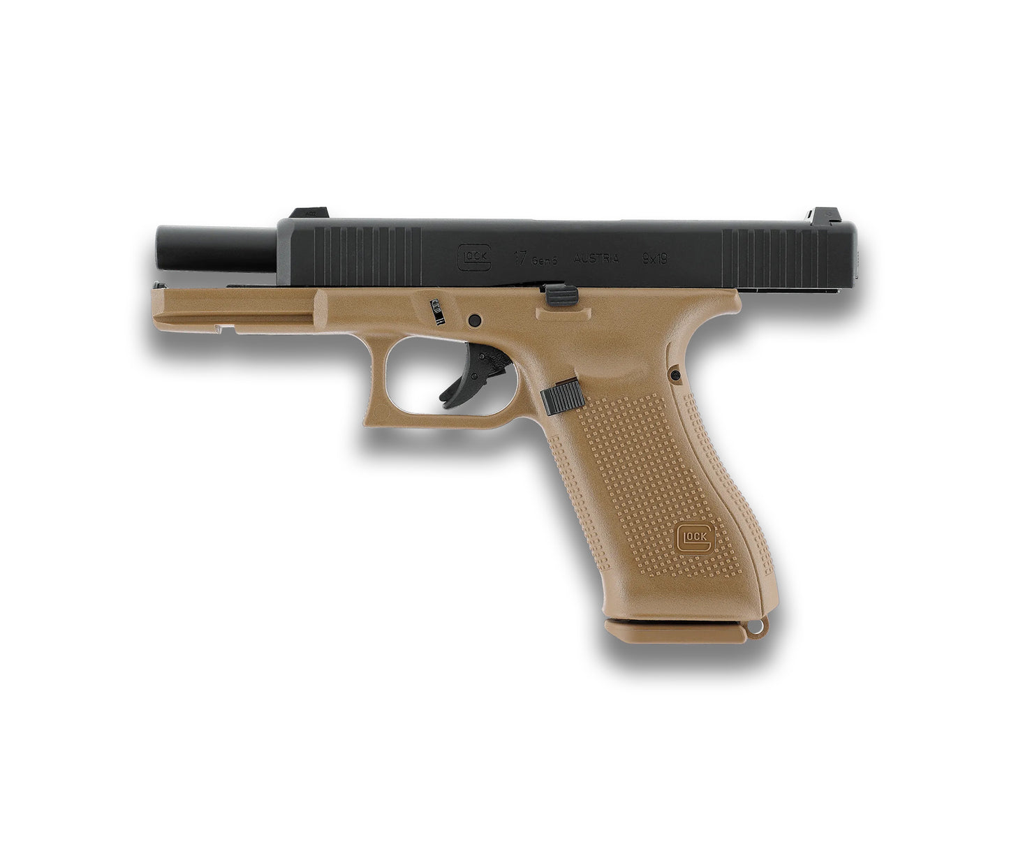 2.6477 - GLOCK 17 Gen5 BLK-COY French Edition 6mm GBB 1J 22R