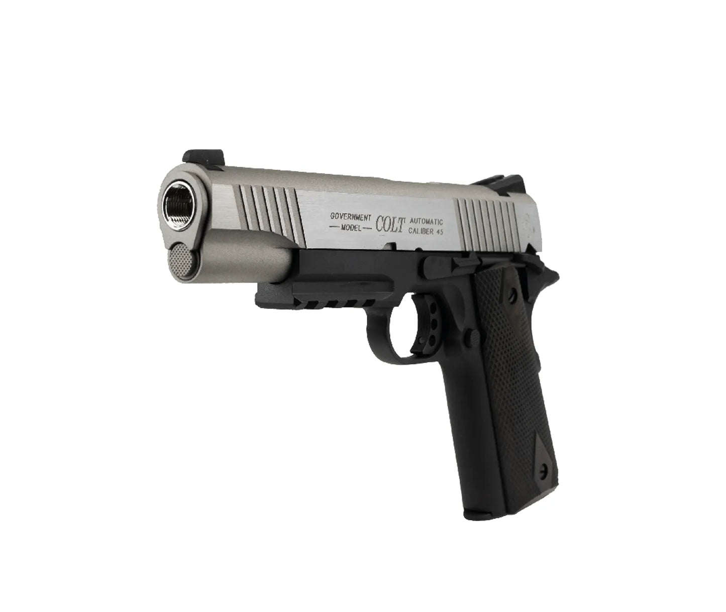 180531 - COLT 1911 DUAL TONE RAIL GUN CO2 17R 1J 6mm