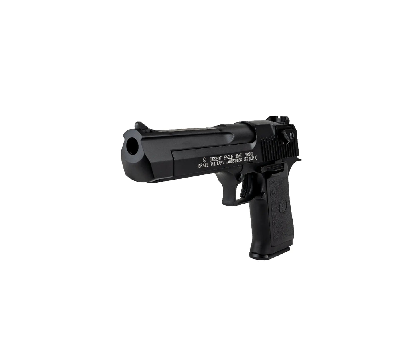 090502 - Desert Eagle .50 Blowback SEMI-AUTO Black Co2 Short Magazine 6mm 1J 21R