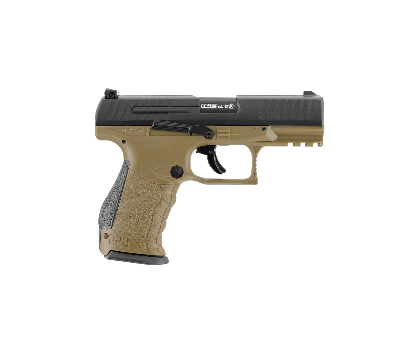 2.4762 - T4E Walther PPQ M2 BLK-RAL8000 .43 CO2 < 5 J 8R