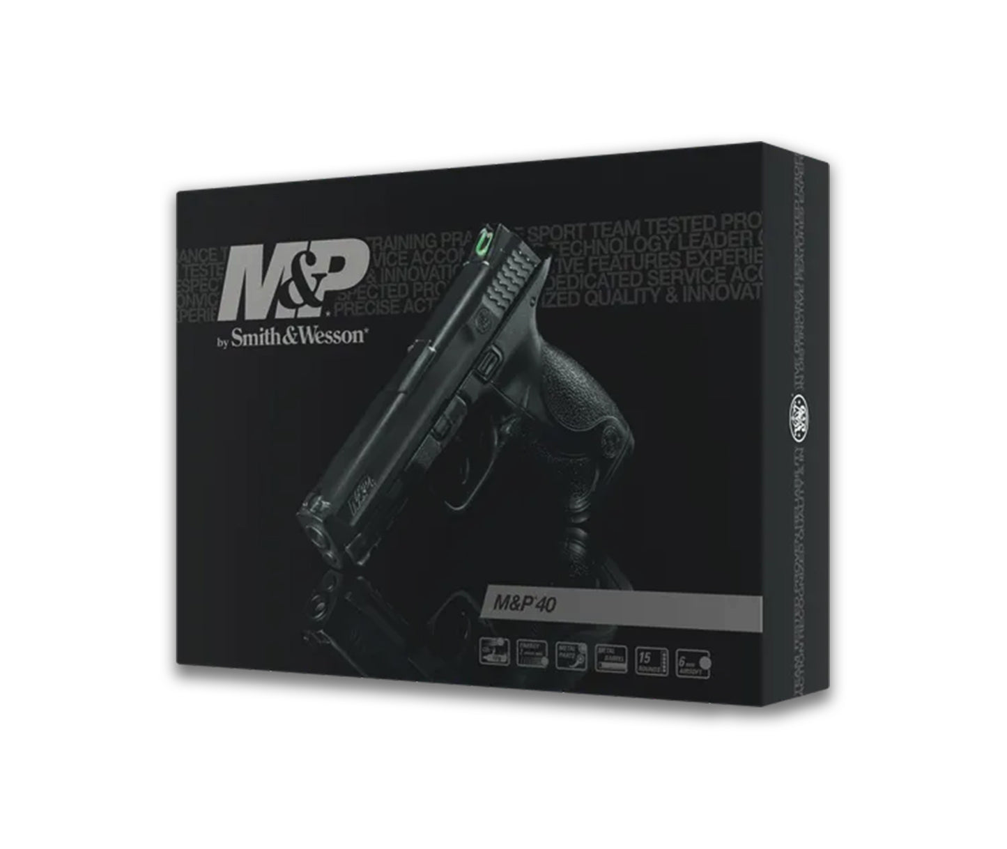 2.6455 - Smith&Wesson M&P40 BLK 6 mm CO2 < 2.0 J 15R