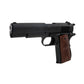 430505 - (MATT BLACK WOOD) AO M1911A1 GBB 6mm 1J 15R