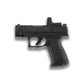5.8473 - Walther PDP F-Series 3.5" BLK 4.5mm (.177) BB CO2 3.0J 14R