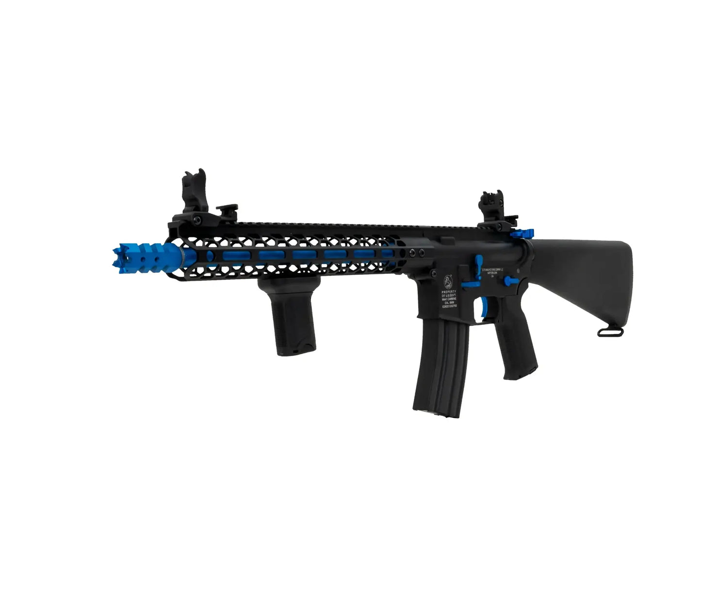 180033 - Colt M4 Lima Blue AEG 6mm 1J 90R