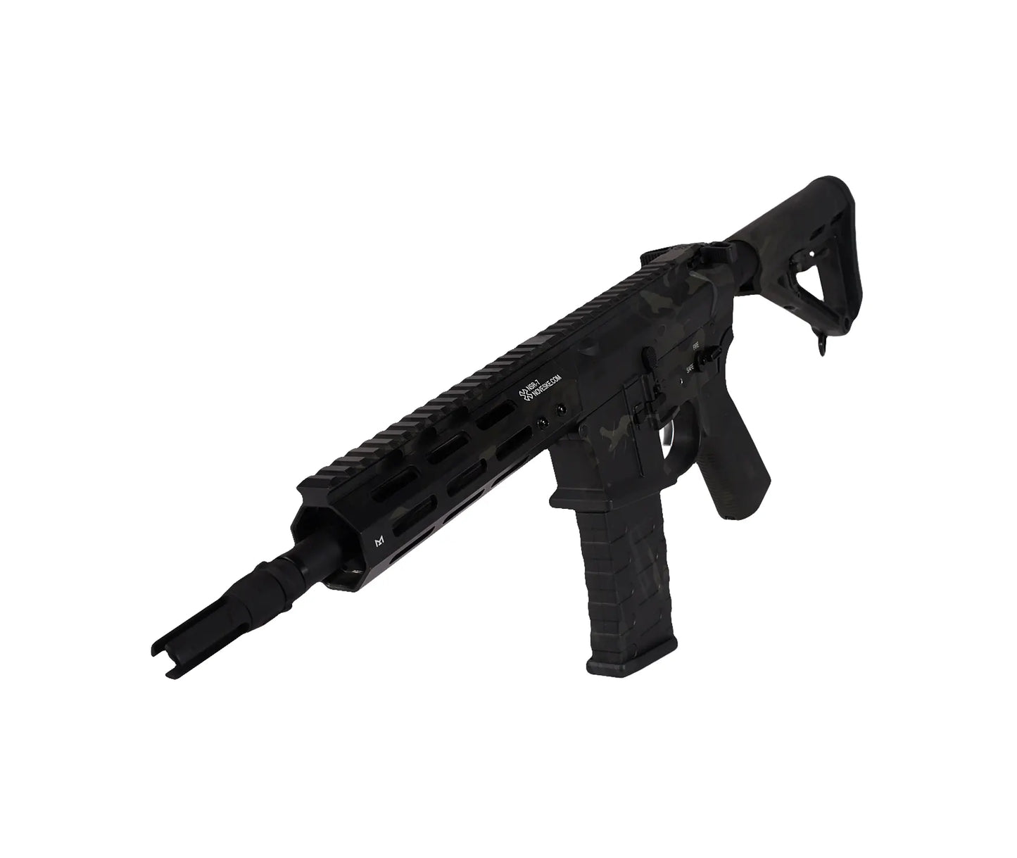 18037 - EMG NOVESKE Gen 4 w/ eSilverEdge SDU2.0 Gearbox AEG Pistol Multicam Black 1.2J
