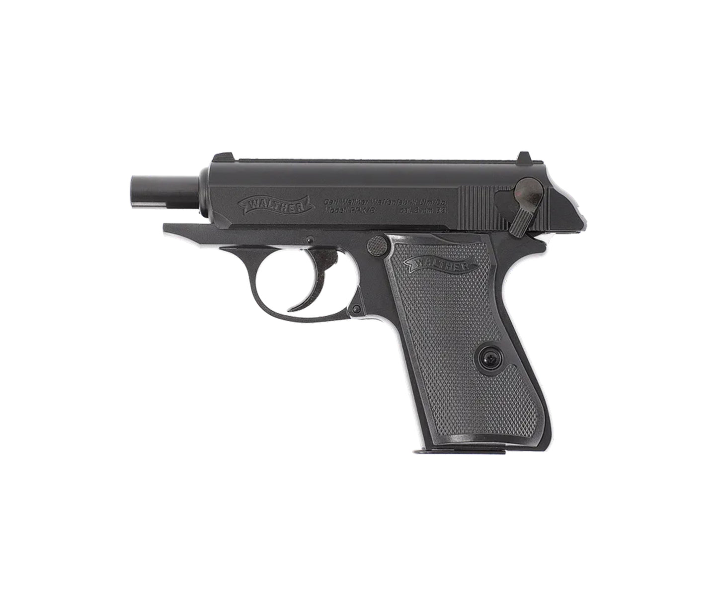 2.5007 - Walther PPK/S BLK 6mm Spring 0.5J 23R