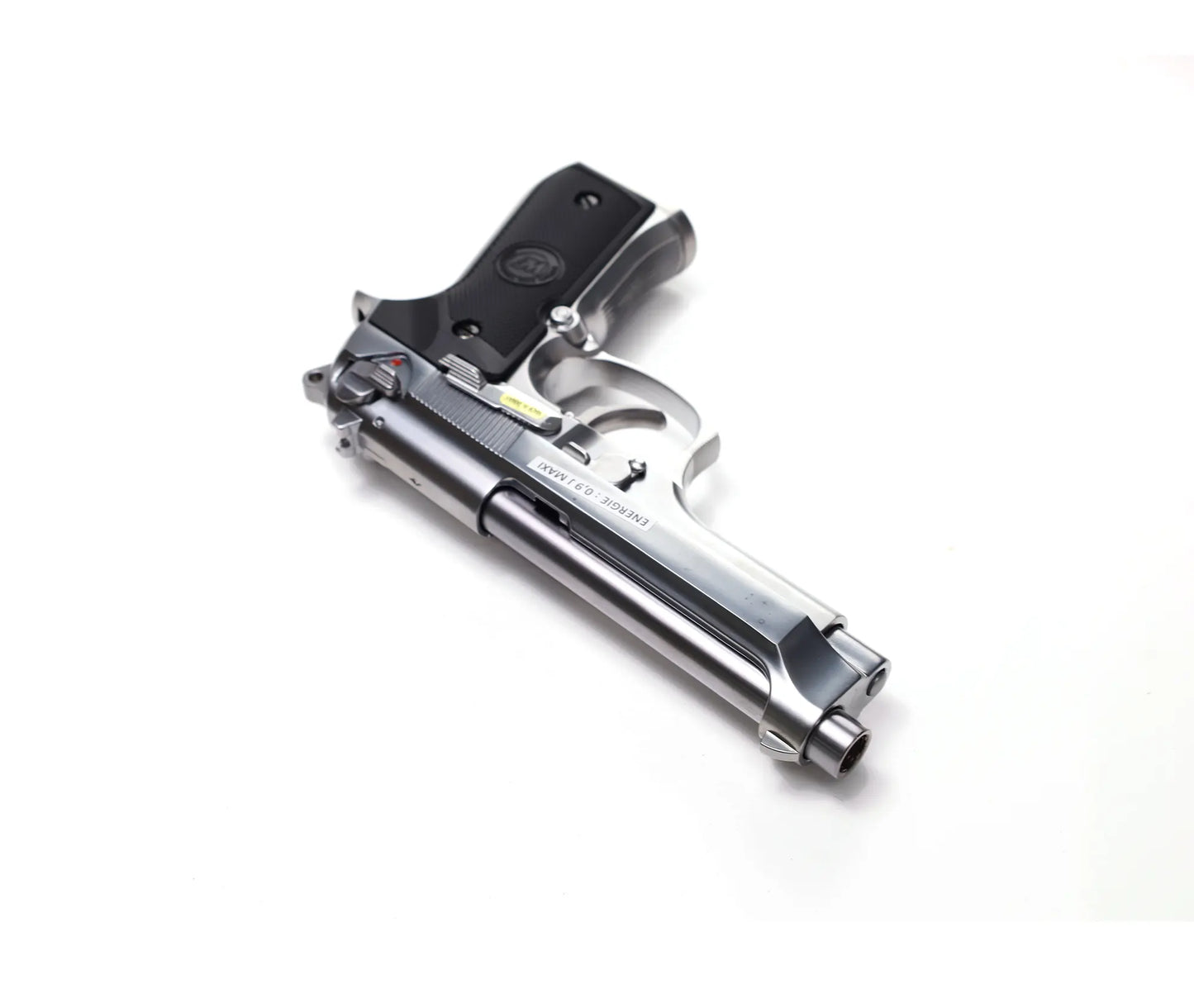 500558 - WE M92 GBB Gas Full metal Chrome 6mm /C12