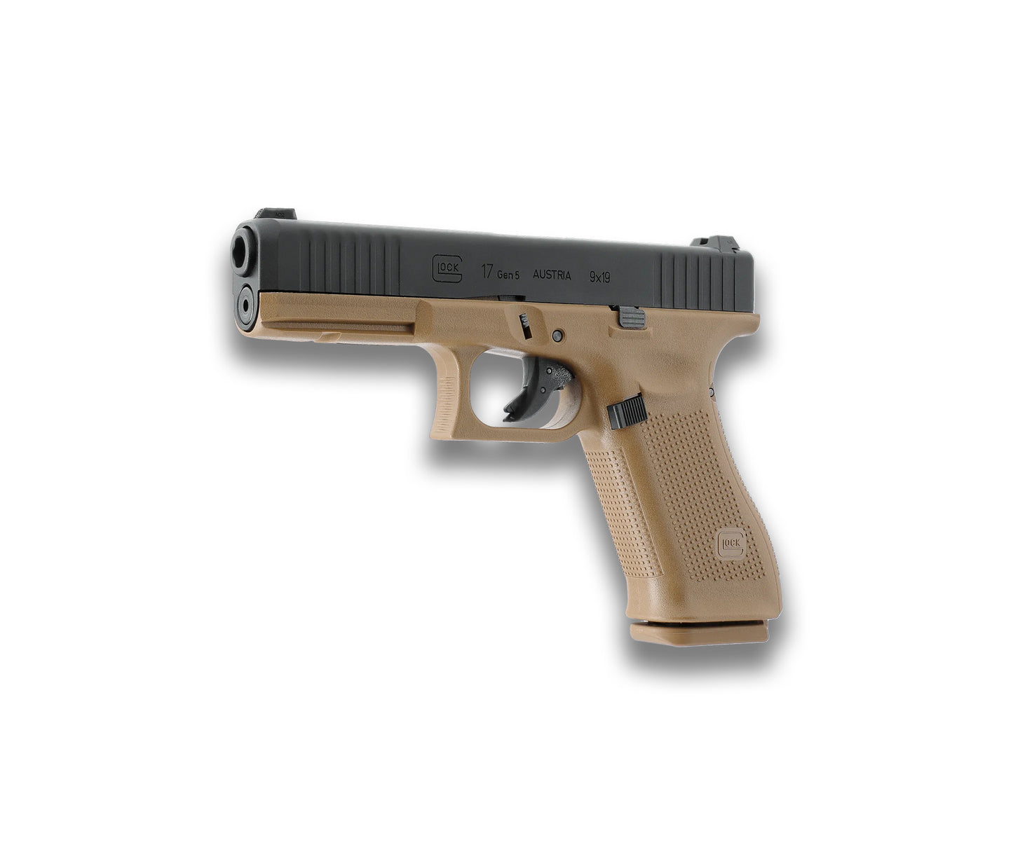 2.6477 - GLOCK 17 Gen5 BLK-COY French Edition 6mm GBB 1J 22R
