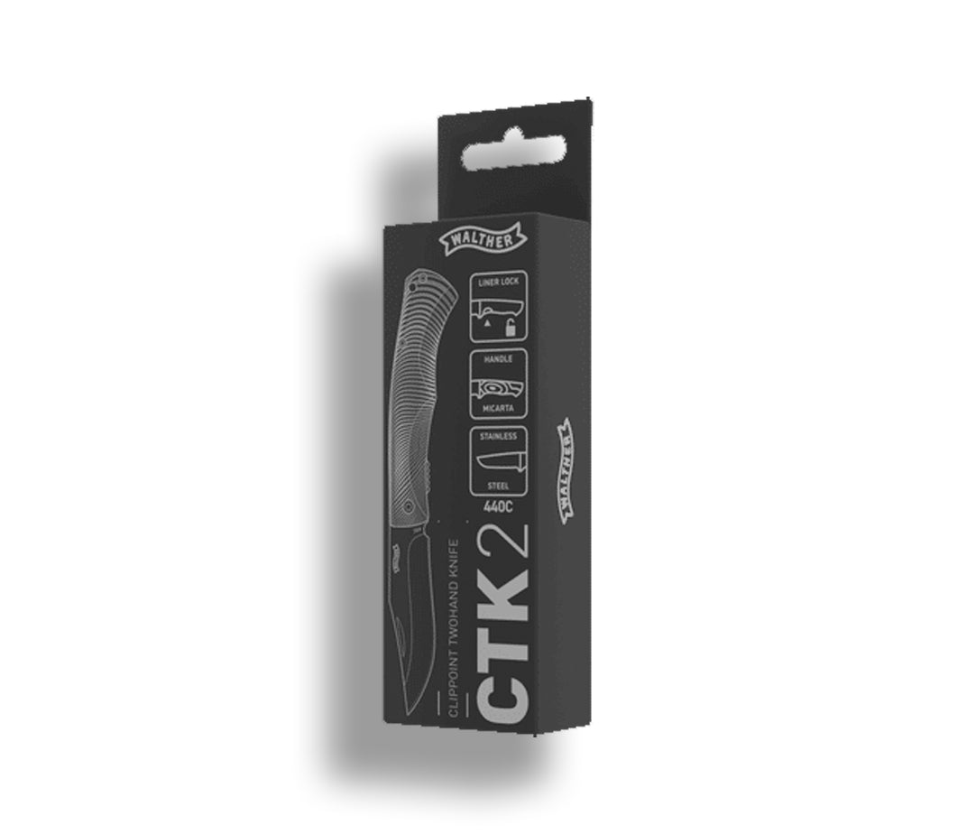 5.1096 - Walther CTK 2 Clippoint Two Hand Knife