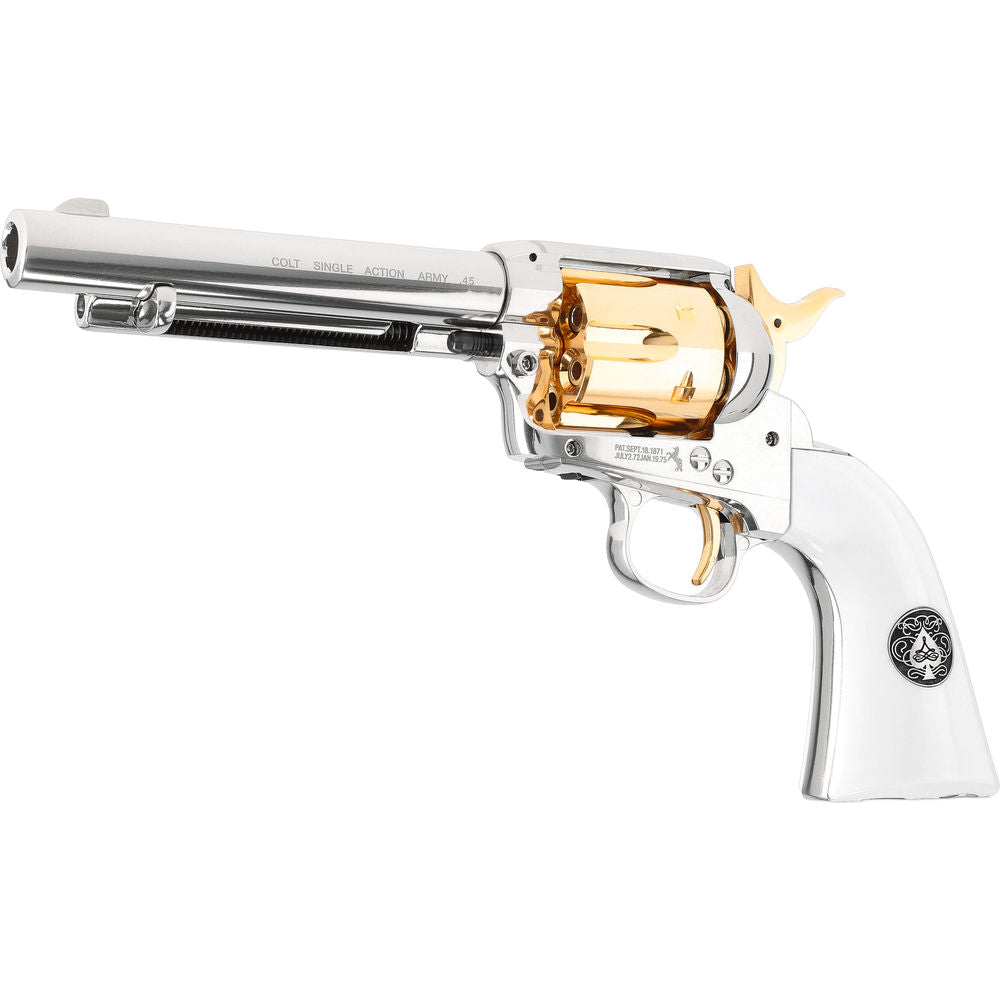 5.8456 - Colt SAA Smoke Wagon CHR-WHT 4,5 mm (.177) P CO2 < 3,0 J 6R