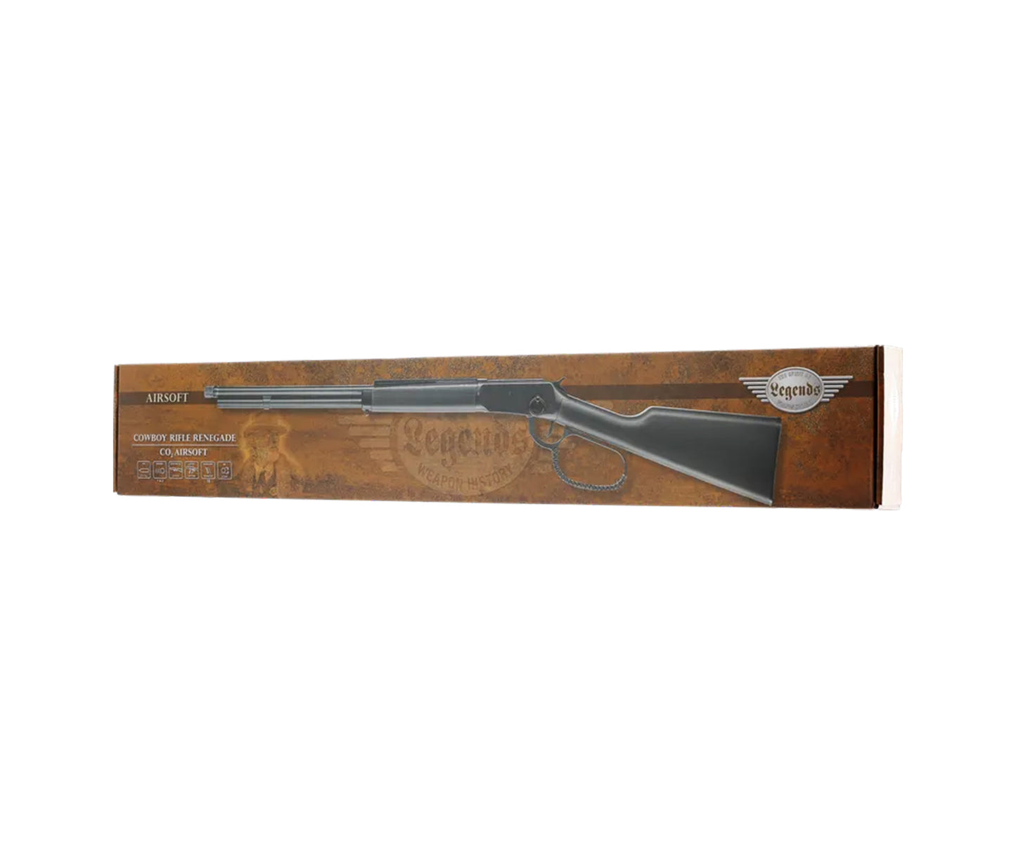2.6506 - Legends Cowboy Rifle Renegade BLK 6 mm CO2 < 4 J 10R