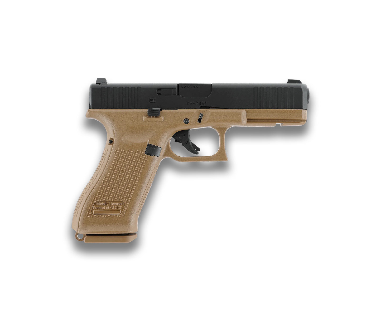 2.6477 - GLOCK 17 Gen5 BLK-COY French Edition 6mm GBB 1J 22R