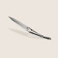 1CB000040 - Deejo, 37g, Pocket knife, Titanium, Ebony wood, Grizzly,
