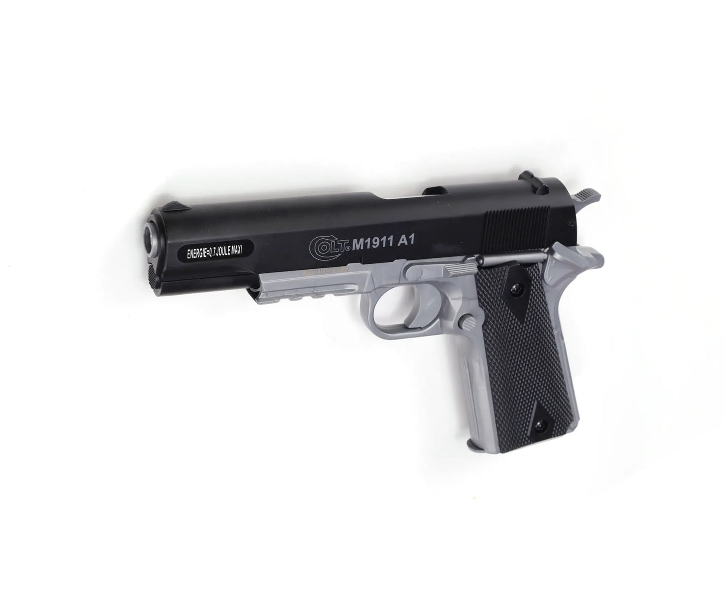 180131 - Colt 1911 Spring Dual Tone Black Silver