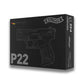 2.5179 - Walther P22 BLK 6mm Spring 0.5J 20R