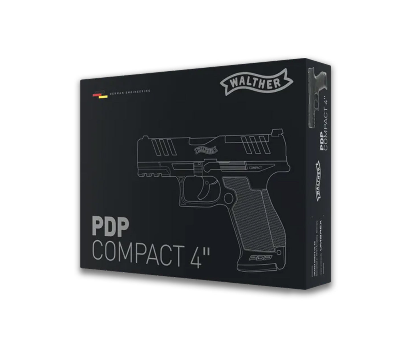 2.6522 - Walther PDP Compact 4" BLK 6mm CO2 < 2.0 J NBB 11R