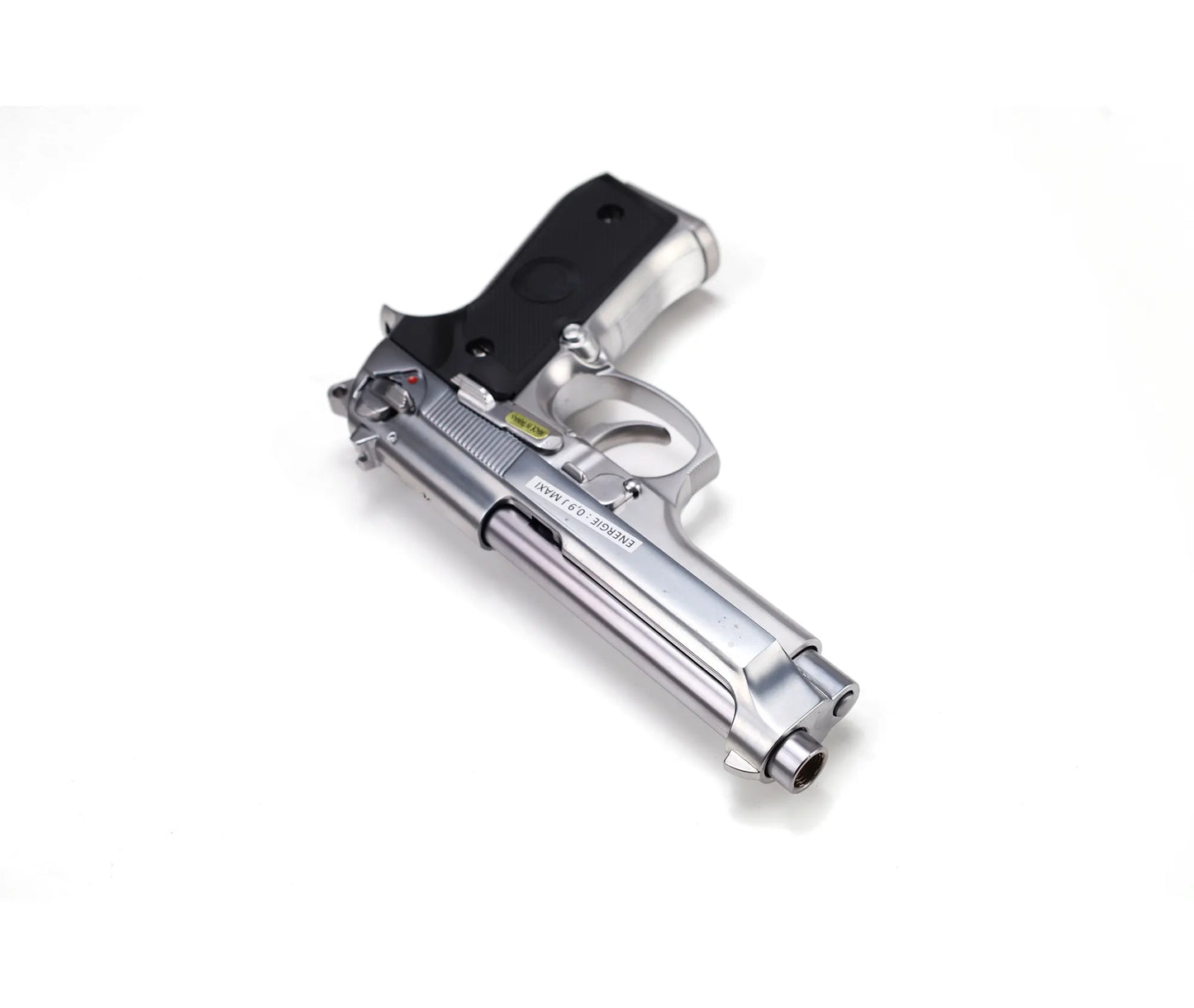 500558 - WE M92 GBB Gas Full metal Chrome 6mm /C12
