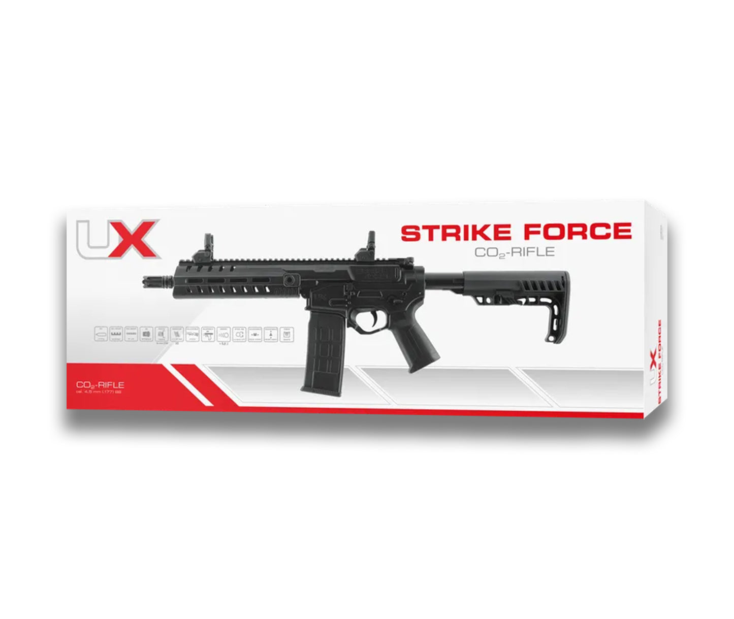 5.8475X - UX Strike Force BLK 4,5 mm (.177) BB CO2 5.0J 30R