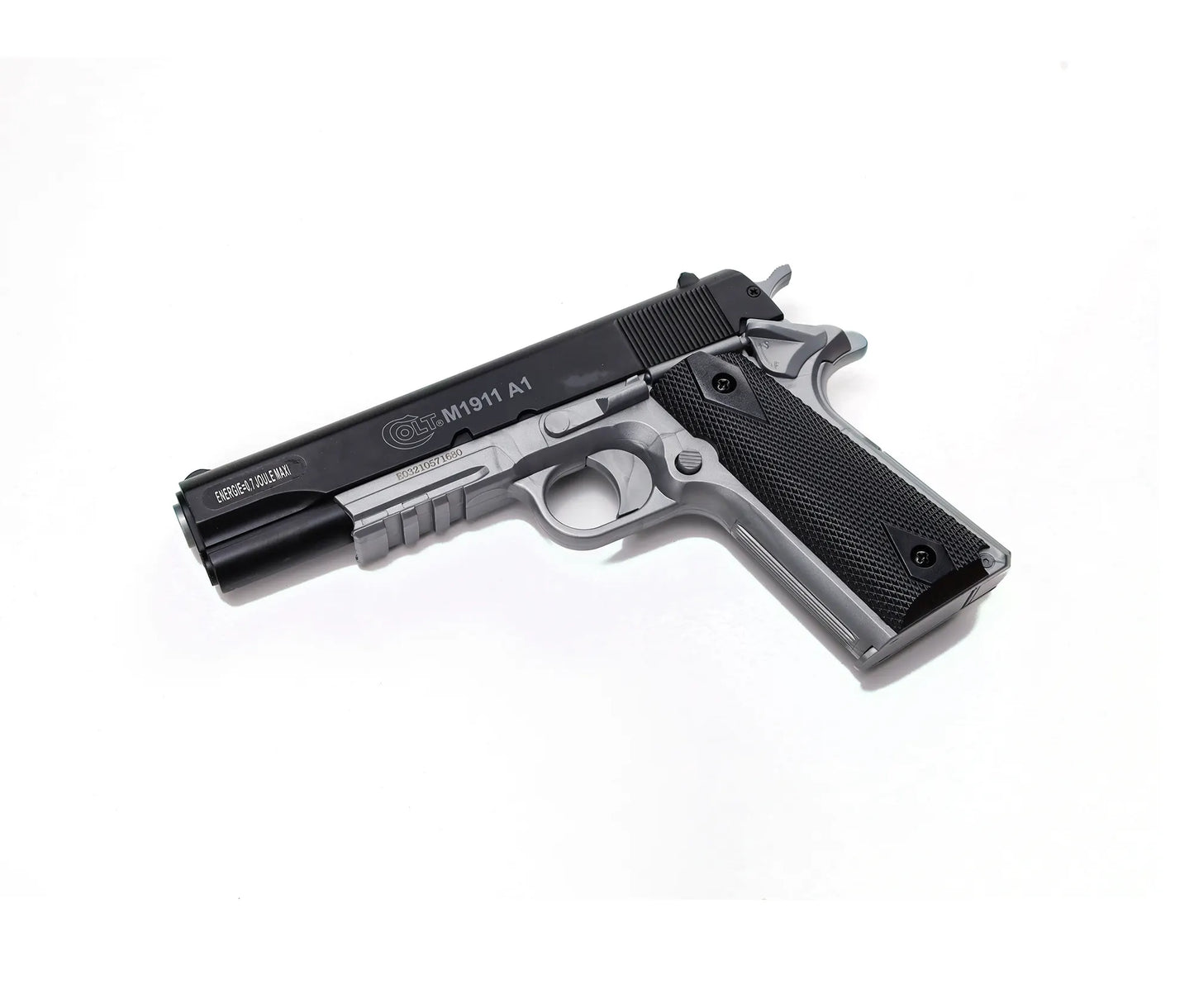 180131 - Colt 1911 Spring Dual Tone Black Silver