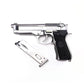 500558 - WE M92 GBB Gas Full metal Chrome 6mm /C12