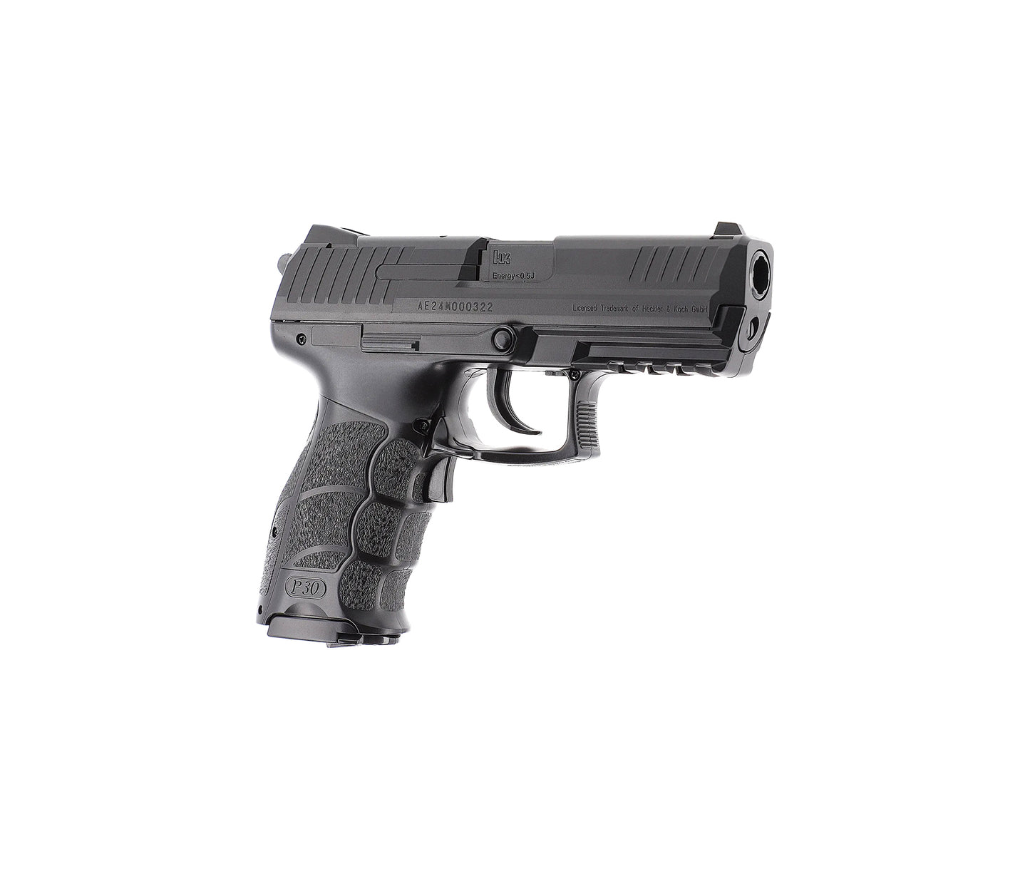2.5594 - Heckler&Koch P30 BLK 6 mm AEG < 0.5 J 16R
