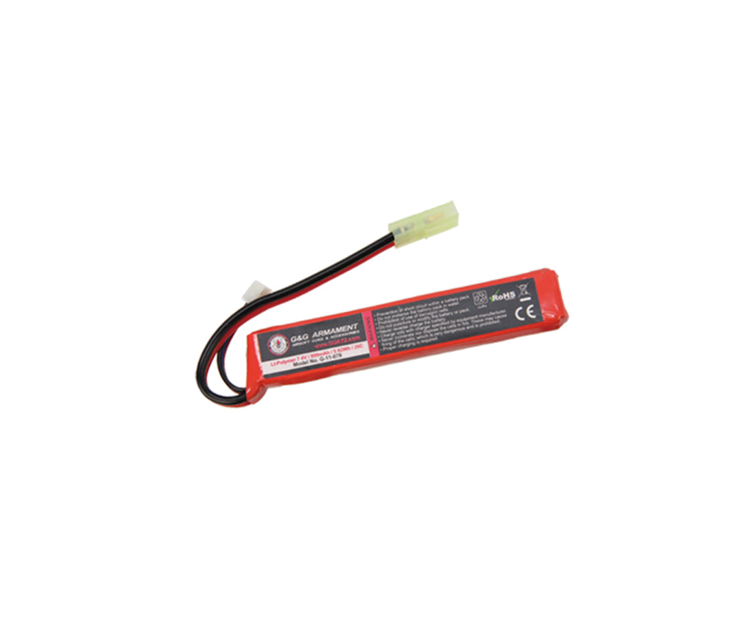 G-11-078 - Li-Po Battery 7.4V 800mAh M4/M16
