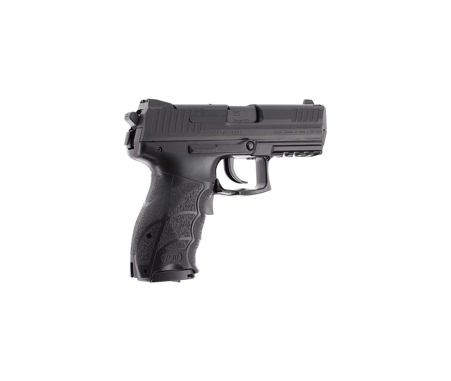 2.5594 - Heckler&Koch P30 BLK 6 mm AEG < 0.5 J 16R