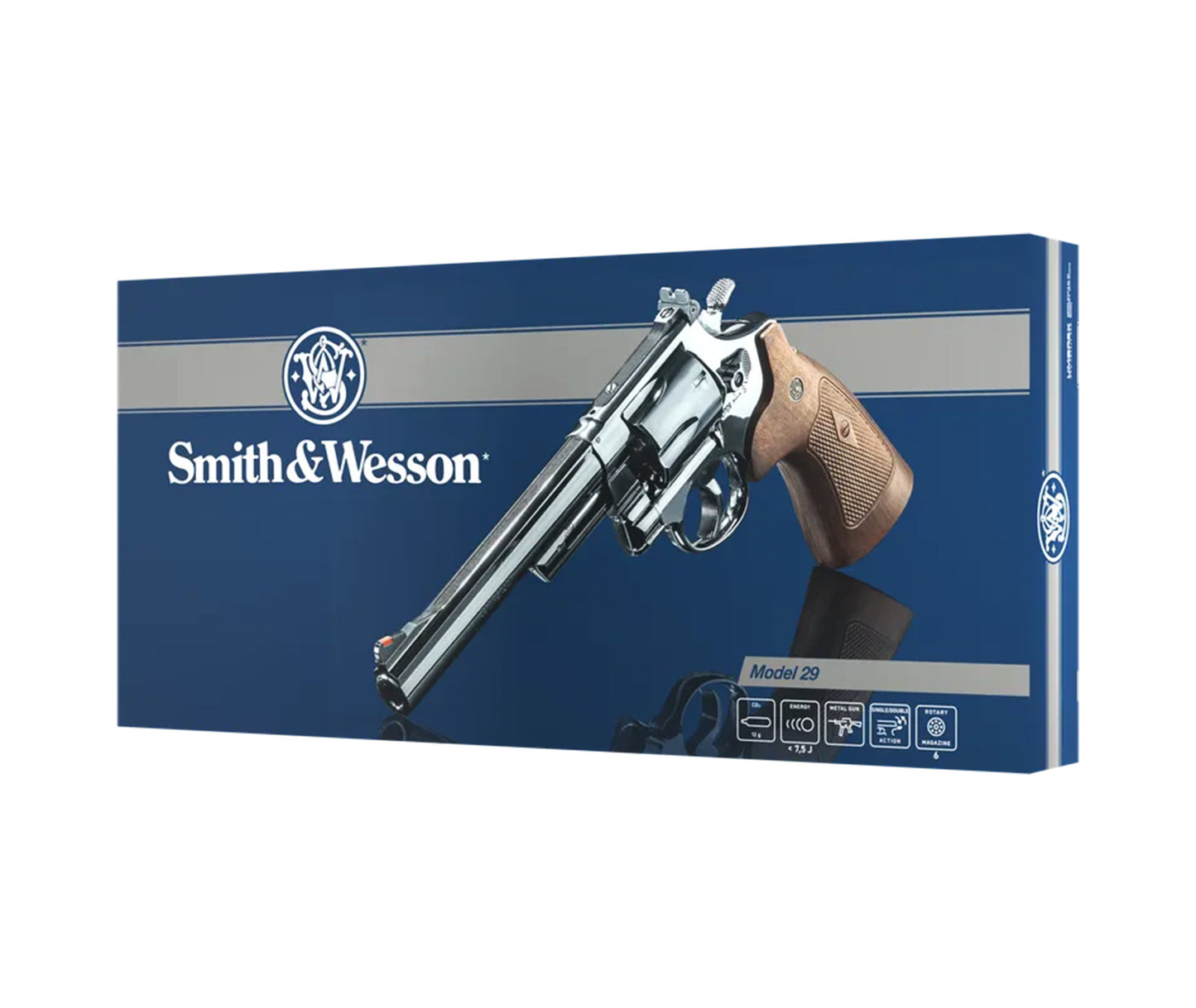 2.6469 - Smith&Wesson 629 Competitor 6" Silver 6mm CO2 < 2.0 J 6R
