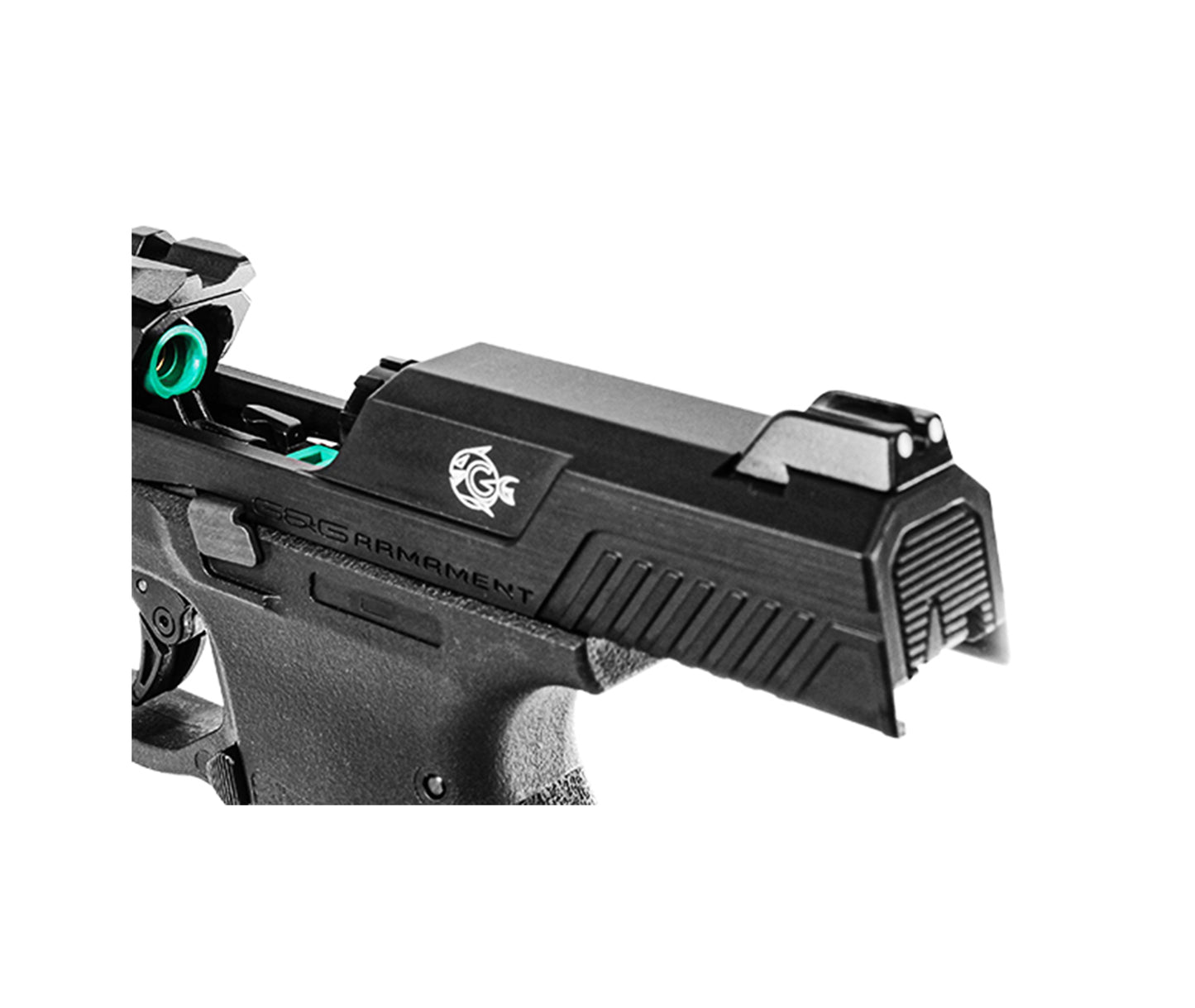 GAS-PRN-TOR-SBB-ECM - Piranha TR Silver Pistol (EU)