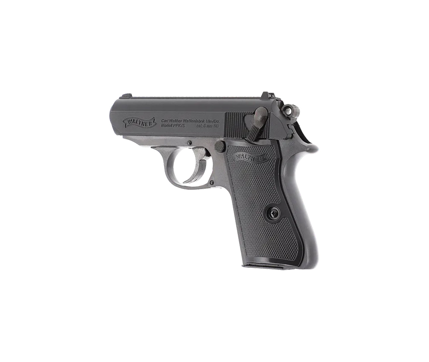 2.5007 - Walther PPK/S BLK 6mm Spring 0.5J 23R