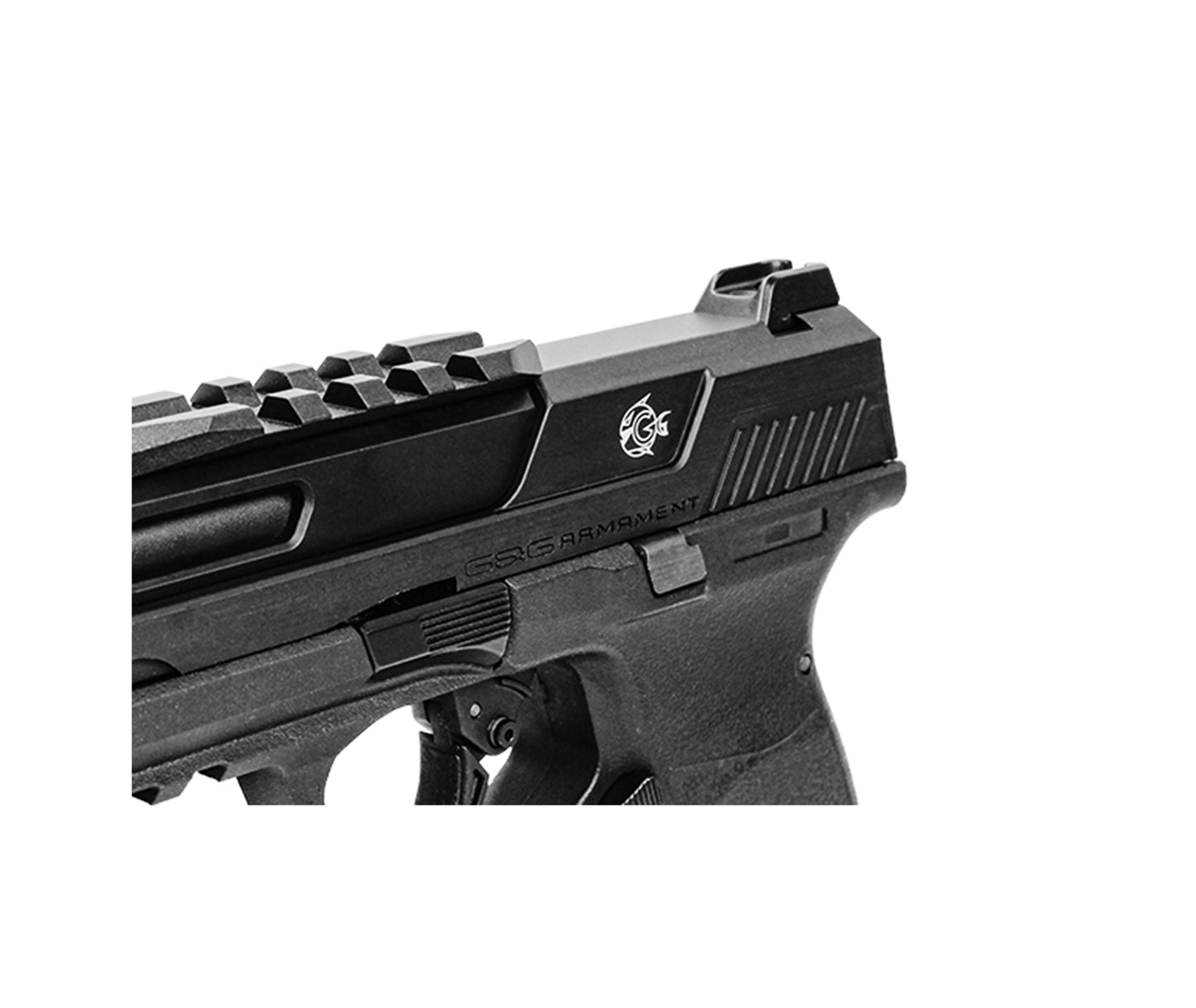 GAS-PRN-TOR-SBB-ECM - Piranha TR Silver Pistol (EU)