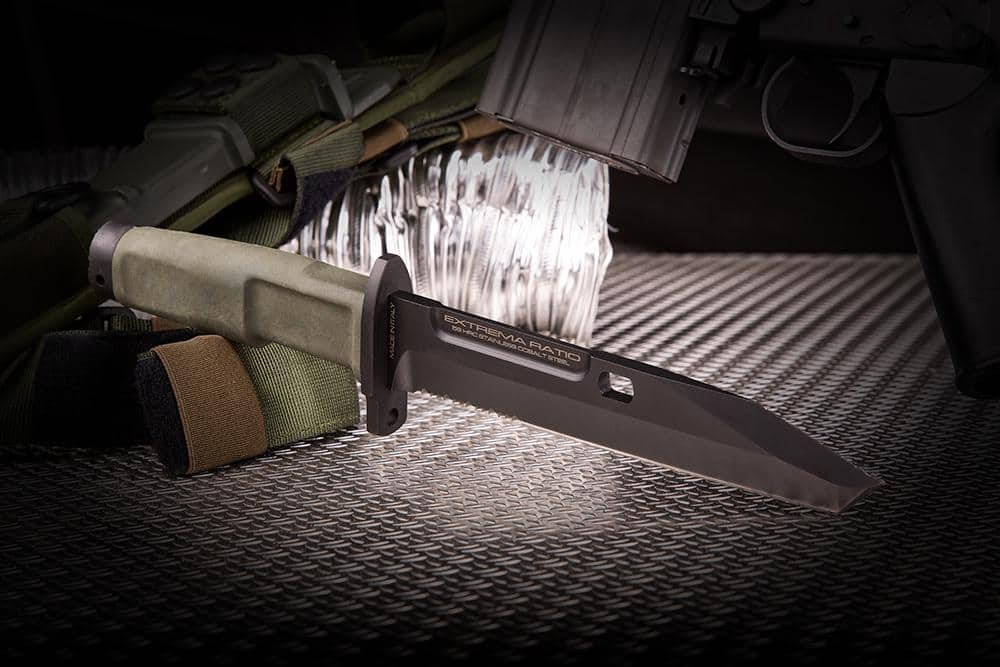 MA100282N - KNIFE FULCRUM BAYONET FELIN GREEN